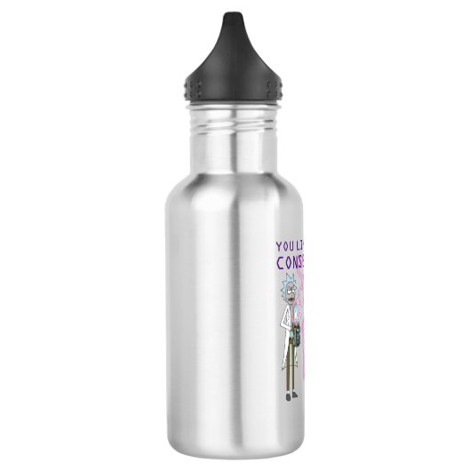 RICK EN MORTY™ | U leeft met de gevolgen Waterfles (Links)