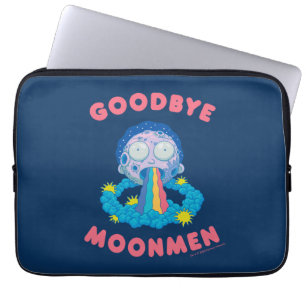 RICK EN MORTY™ Vaarwel Moonmen Laptop Sleeve