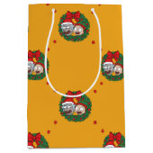 Rick en Morty | Vakantiepatroon voor feestdagen Medium Cadeauzakje (Voorkant)