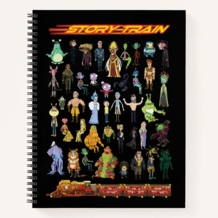 RICK EN MORTY™ Verhaal Notitieboek