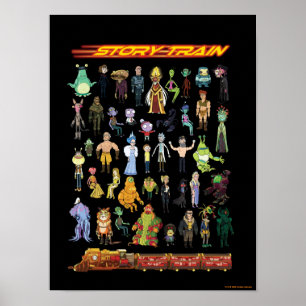 RICK EN MORTY™ Verhaal Poster