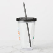 RICK EN MORTY™ | Vogeldrager Acryl Drinkbeker (Links)