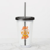 RICK EN MORTY™ | Vogeldrager Acryl Drinkbeker (Voorkant)