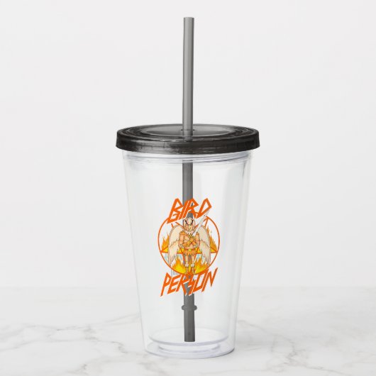 RICK EN MORTY™ | Vogeldrager Acryl Drinkbeker (Voorkant)