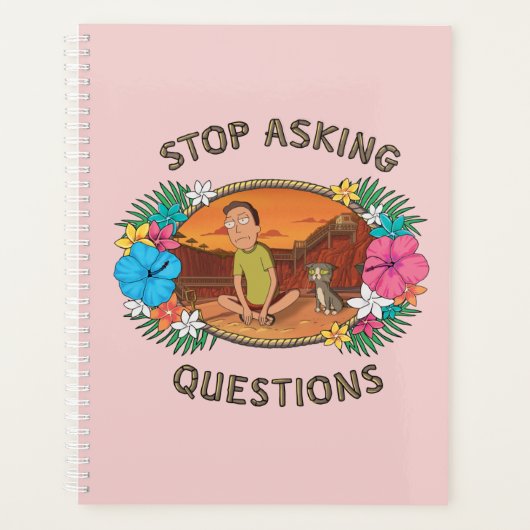 RICK EN MORTY™ | Waarom hebben we geen flauw gevoe Planner (Voorkant)