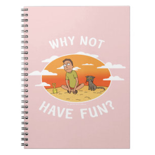RICK EN MORTY™  Waarom niet hebben gespaard Notitieboek