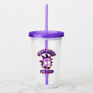 RICK EN MORTY™   Wubba Lubba Dub-Dub Acryl Drinkbeker