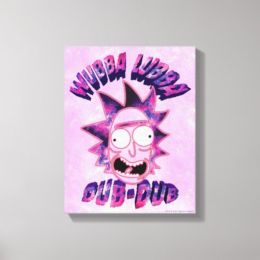 RICK EN MORTY™ | Wubba Lubba Dub-Dub Canvas Afdruk (Voorkant)