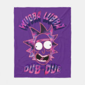 RICK EN MORTY™ | Wubba Lubba Dub-Dub Fleece Deken (Voorkant)