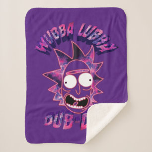 RICK EN MORTY™ Wubba Lubba Dub-Dub Sherpa Deken