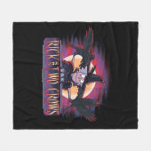 Rick en Two Crows Fleece Deken (Voorkant (Horizontaal))