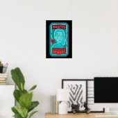 RICK ET MORTY™ | Poster Recherché Space Beth (Bureau à domicile)