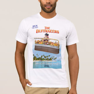 Rick Ewell's exclusieve "Buffaneers" ontwerp T-shirt