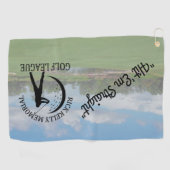 Rick Kelly Golf League Towel Golfhanddoek (Horizontaal)