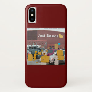 Rick London Big Box Stores voor Katten Comic iPhone X Hoesje