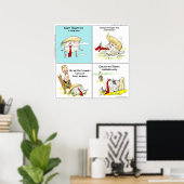 Rick London "Boum Boum" Affiche Drôle (Bureau à domicile)