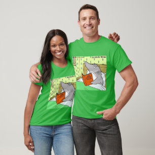 Rick London Cartoons Grappige Haaien Advocaat T-shirt