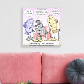 Rick London Funny Hindenburg Canvas Print (Insitu (Woonkamer))