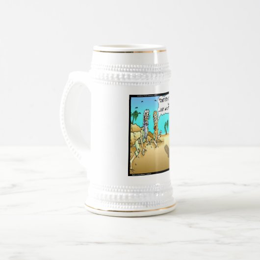 Rick London Funny Optical Optometrist Illusion Bierpul (Voorkant links)