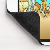 Rick London Funny Optical Optometrist Illusion Muismat (Hoek)