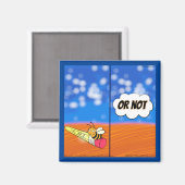 Rick London Funny Shakespeare Hamlet Bee Magneet (Voorkant / Achterkant)