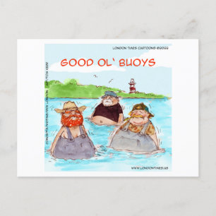 Rick London Good Ol' Buoys Grappige Strip Briefkaart