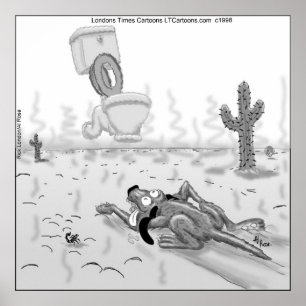 Rick London Grappige Hond Mirage Poster