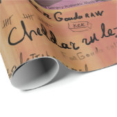 Rick London Grappige Kaas Badkamer Strip Cadeaupapier (Rol Hoek)