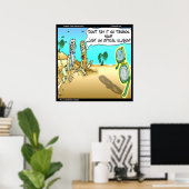 Rick London Grappige Optische Illusie Opticien Pos Poster (Thuiskantoor)