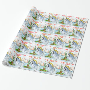 Rick London Grappige Trump Haai Cadeaupapier
