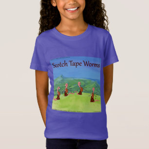 Rick London Grappige Wormen Van Schotland Strip  T-shirt