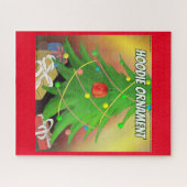 Rick London Hilarious "Hoodie Ornament" Kerstmis Legpuzzel (Horizontaal)