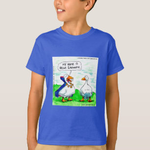 Rick London Jongens Grappige Gans Vampier Met Bell T-shirt