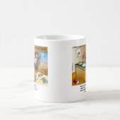 Rick London Muskrat Scheiding Attorney Comic Koffiemok (Center)