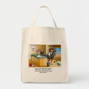 Rick London Muskusrat Scheidingsadvocaat Cartoon Tote Bag