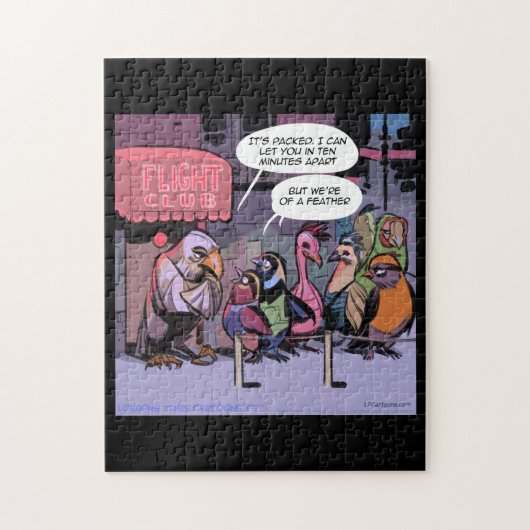 Rick London "Oiseaux de même plumage" Puzzle avec (Vertical)