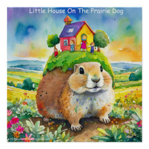 Rick London Prairie Dog Leven Strip Perfect Poster