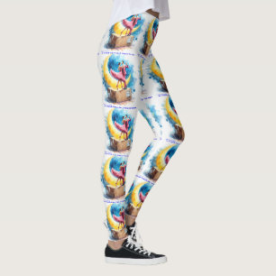 Rick London Roze Himalaya Salsa Grappig  Leggings
