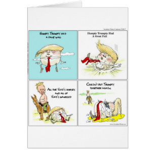 Rick London "Trumpty Dumpty" Drôle cadeau Trump