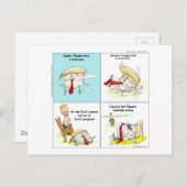 Rick London "Trumpty Dumpty" Funny Trump Gift Briefkaart (Voorkant / Achterkant)