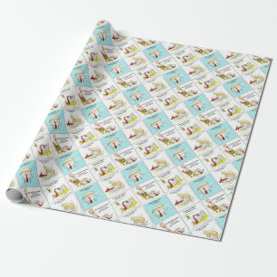 Rick London "Trumpty Dumpty" Grappig Trump Cadeau Cadeaupapier
