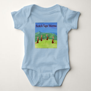 Rick London Worms of Scotland Comic Romper
