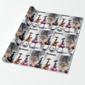 Rick London's Mode Ants of New York Cadeaupapier (Uitgerold)