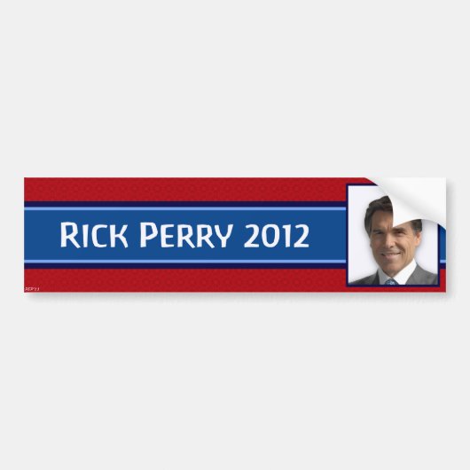 Rick Perry 2012 Bumpersticker (Voorkant)