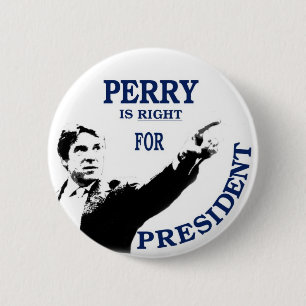 Rick Perry 2012 Ronde Button 5,7 Cm