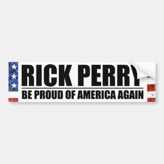 RIck Perry Bumperstickers Buttonnen Decals