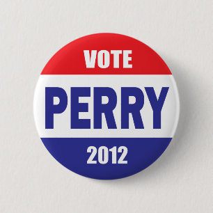 RICK PERRY for President - Presidentiële campagne Ronde Button 5,7 Cm