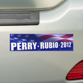 Rick Perry - Marco Rubio 2012 Bumpersticker (Op auto)