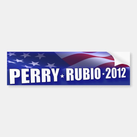 Rick Perry - Marco Rubio 2012 Bumpersticker (Voorkant)