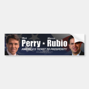 Rick Perry - Marco Rubio Bumpersticker